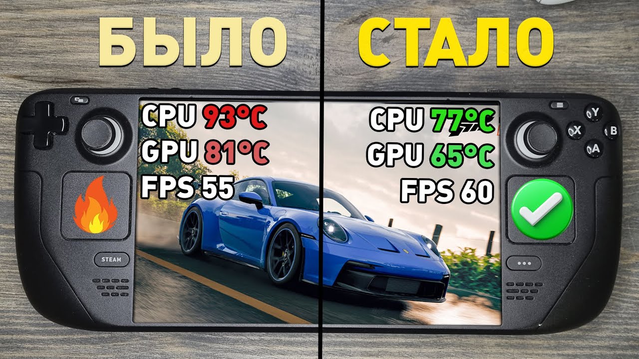 Steam Deck - Улучшение охлаждения. Замена крышки и термоинтерфейса. Honeywell ptm7950