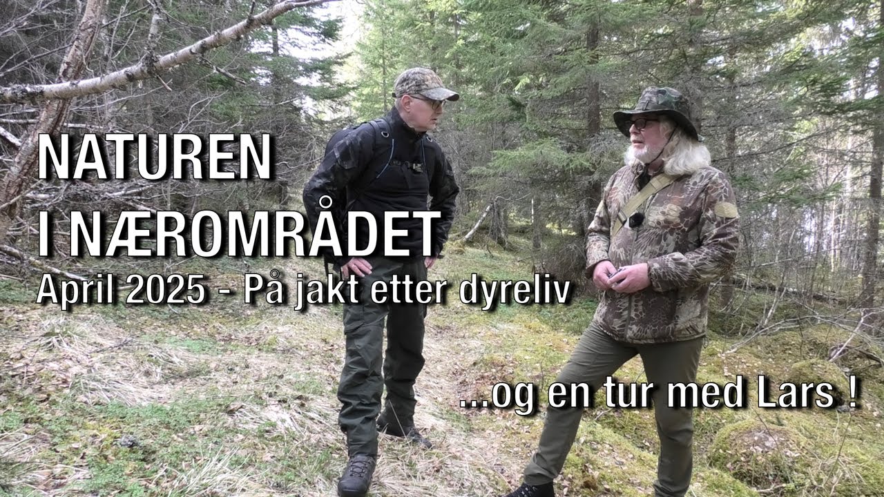 Naturen i Nærområdet - April 2025