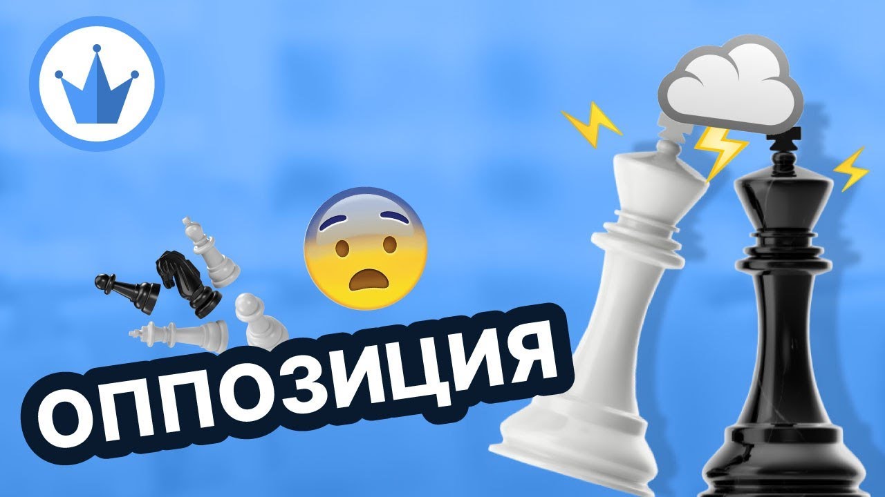 Противостояние королей. ОППОЗИЦИЯ. шахматы