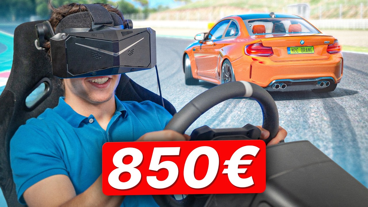 J'ai reçu un CASQUE VR de LUXE 🤑Test Pimax Crystal Light (Incroyable 😍)