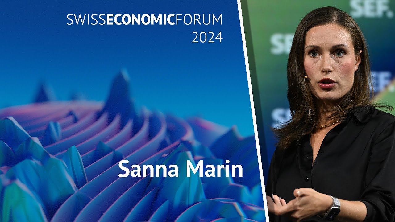 Sanna Marin | Swiss Economic Forum 2024