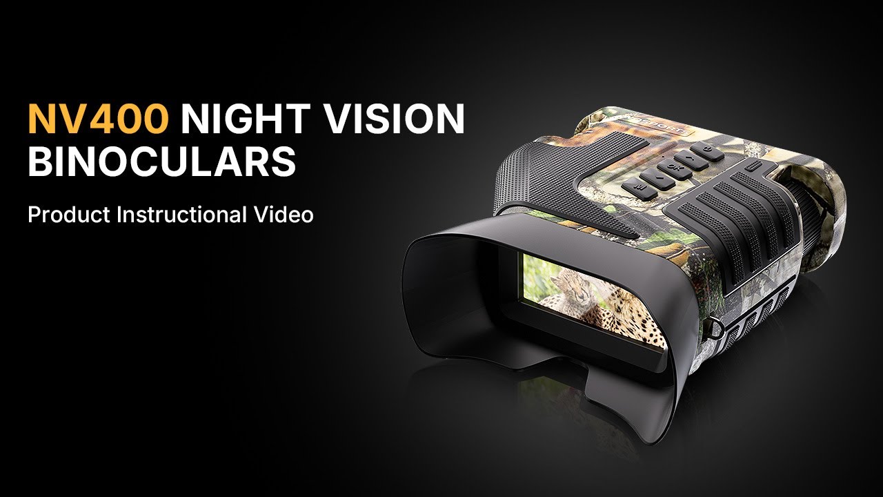 WOSPORTS Setup Tutorial | NV400 Night Vision Binoculars Ultimate Guide