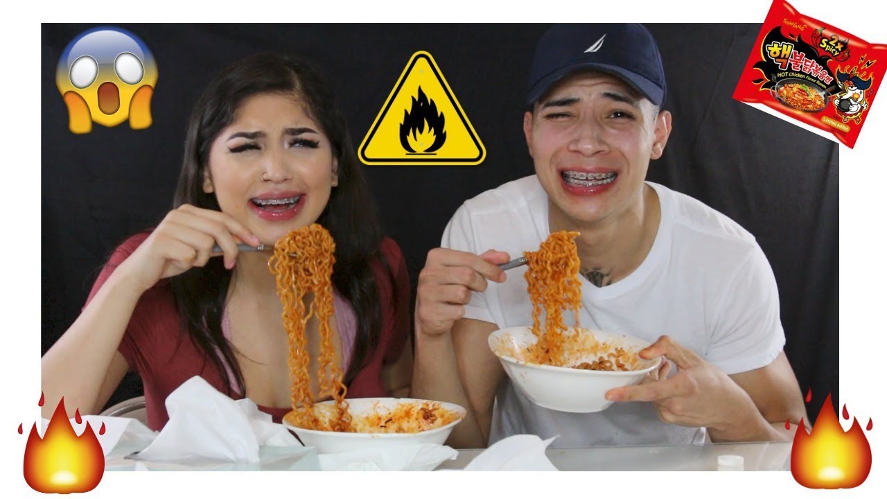 EXTREME 2X SPICY NUCLEAR RAMEN CHALLENGE!!! (EXTREMELY SPICY)