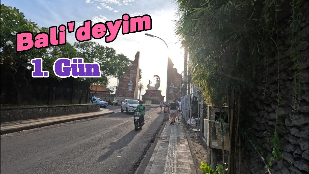 Bali’de İlk Günüm! Gün Batımında Sahil Keyfi ve Sevimli Cat Cafe Deneyimi 😻🌴