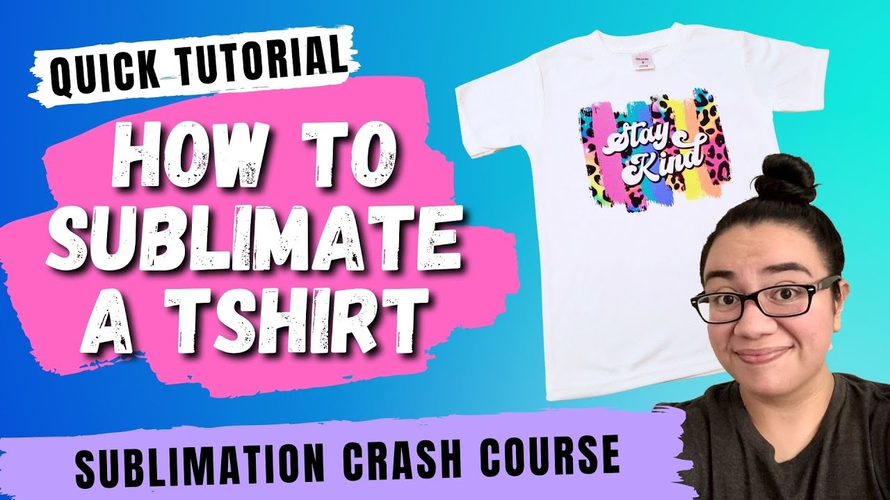 How To Sublimate A Shirt | Quick Tutorial For Beginners | Sublimation Printing on AJ Blanks