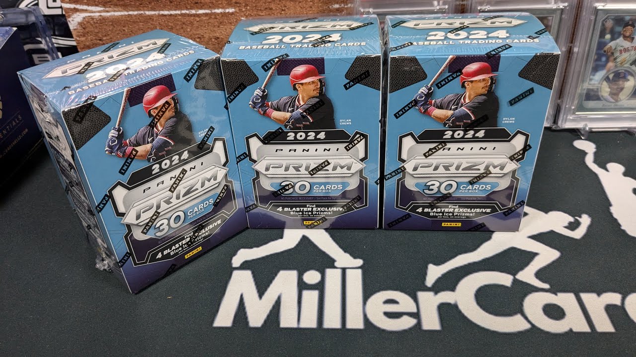 NEW RELEASE!  2024 Panini Prizm Baseball Blasters!  SURPRISINGLY GOOD!