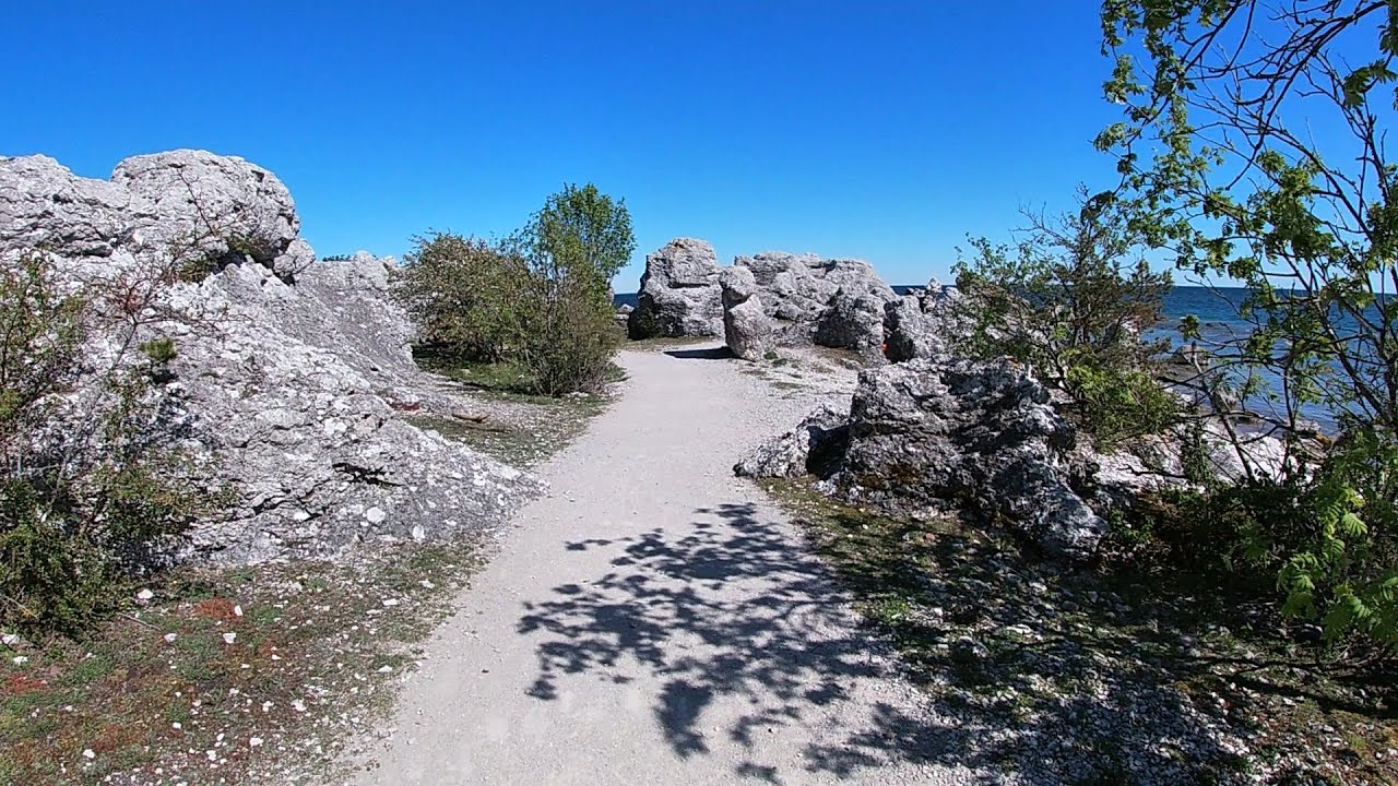 Rauka vägen mot sommaren i Ljugarn på Gotland