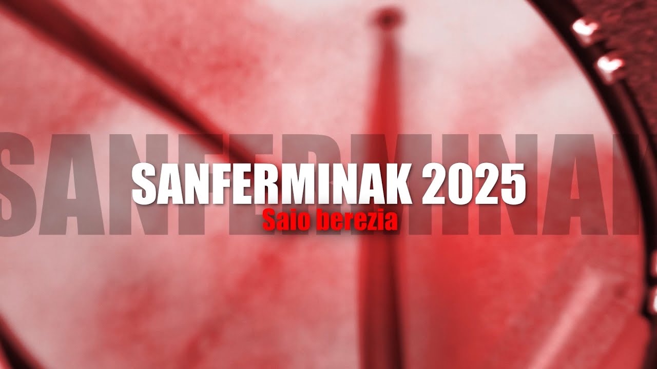 🔻SANFERMINAK 2025🔻 TXUPINAZOA ZUZENEAN