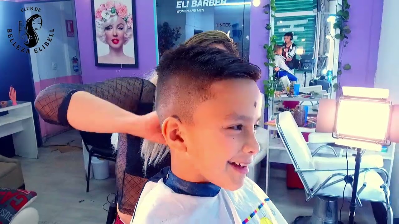 Corte de Cabello Para Niños Moderno