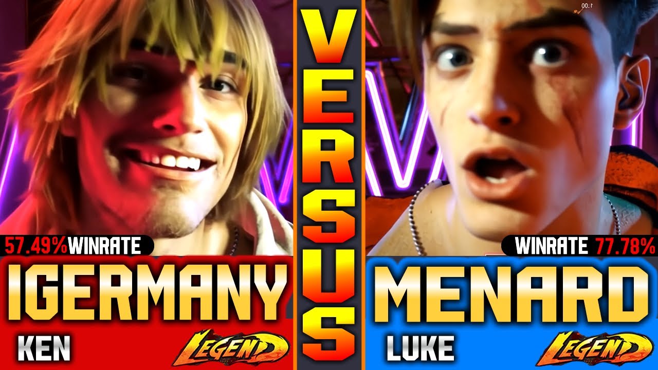 SF6 MenaRD (Luke Vs Ken) HolaSoygermanXD ▰ Street Fighter 6 Gameply High Level