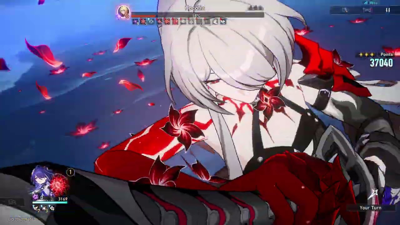 Honkai: Star Rail, Pure Fiction 3.0, 80k E0S0 1 Turn Left