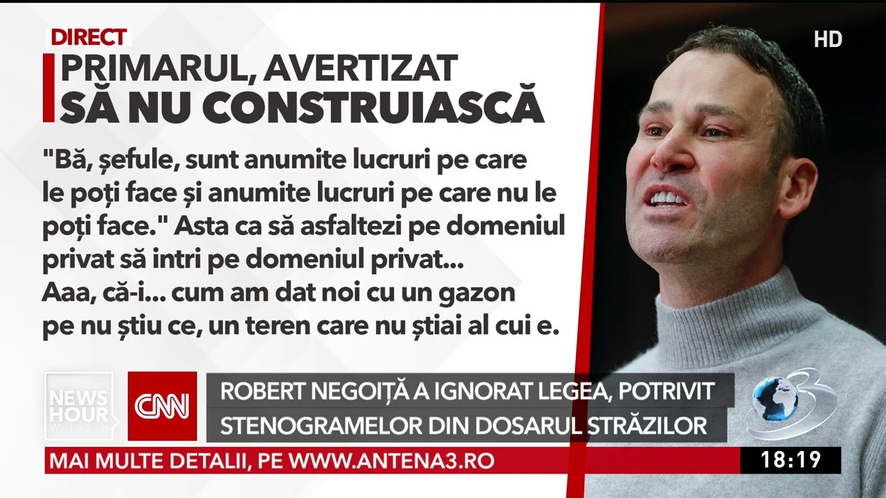 Robert Negoiță a ignorat legea, potrivit stenogramelor din dosarul străzilor