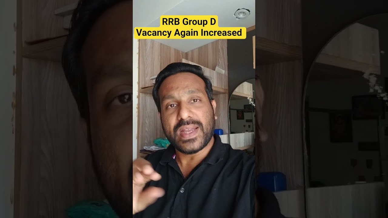 RRB Group D Vacancy Increased | #rrbgroupd2026 #rrbgroupd #rrb