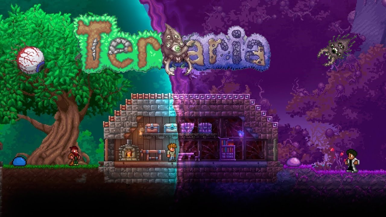 Terraria1.4 ▶ Адская ночь для SoUzNicK►Play тотальное уничтожение!!! #1