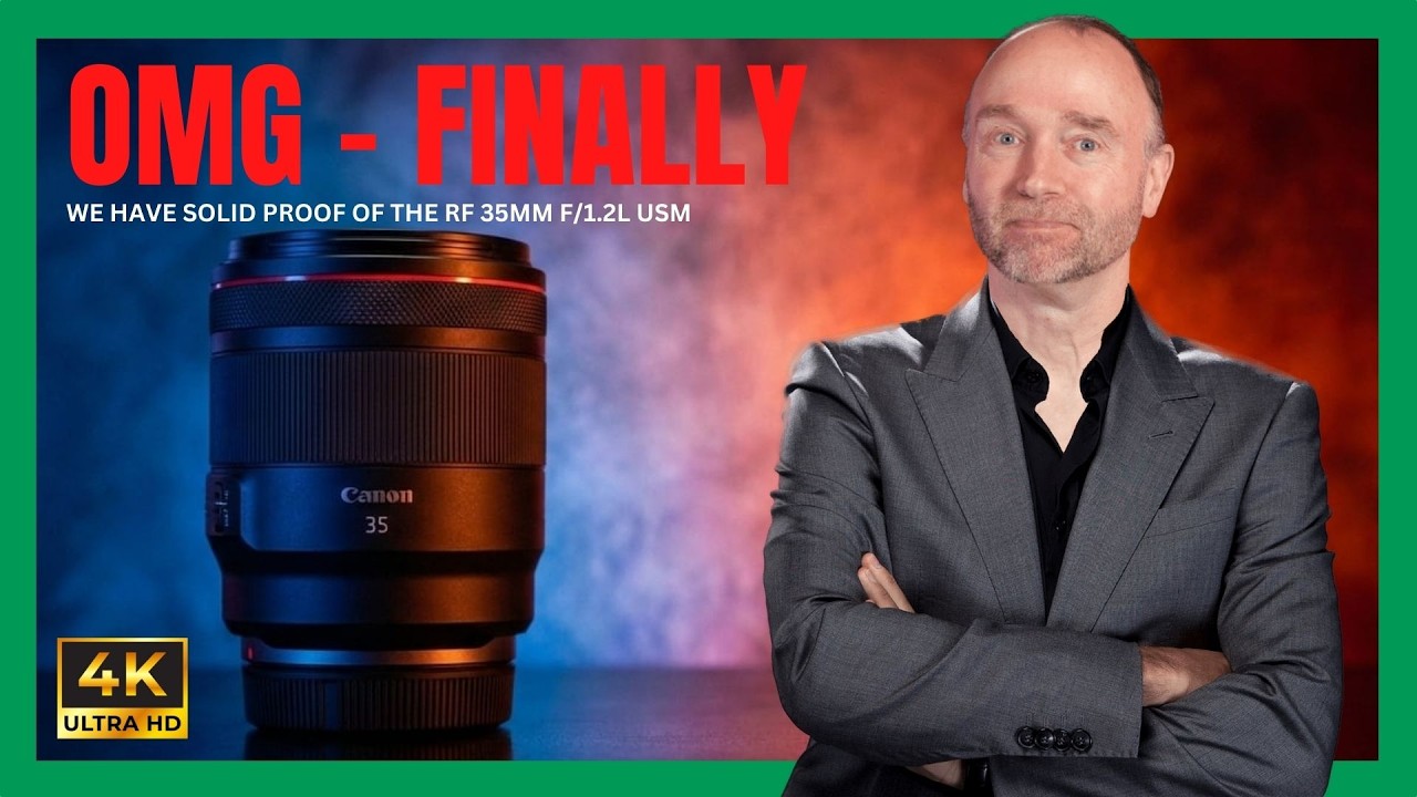 Canon RF 35 f/1.2: Появится ли он в третьем квартале?