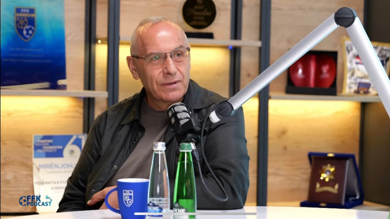 🎙️ FFK Podcast #1 |  Presidenti Agim Ademi rr&euml;fen t&euml; path&euml;nat e futbollit kosovar