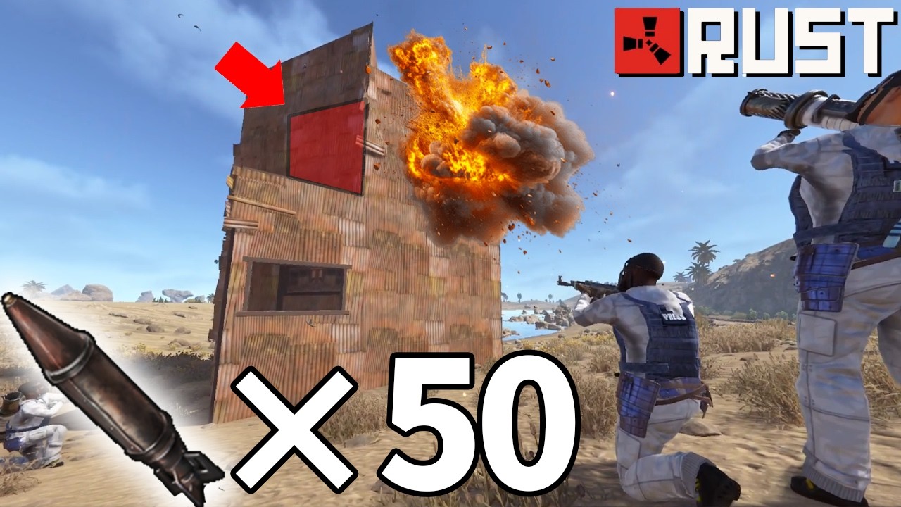 レイドしてきた敵の拠点を突き止めて仕返しした結果【RUST】