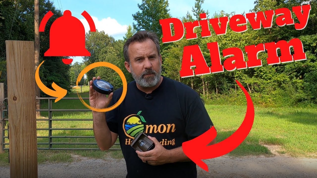 UNBOXING & REVIEW eMACROS Wireless Driveway Alarm System | Grading Out Potholes and Leveling Road