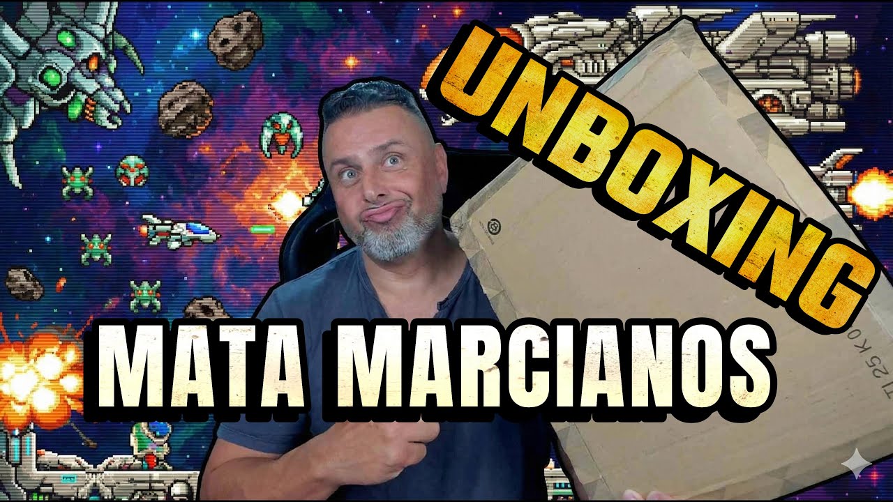 UNBOXING MATAMARCIANOS 🔫 ¿La MEJOR NAVE retro que he probado?