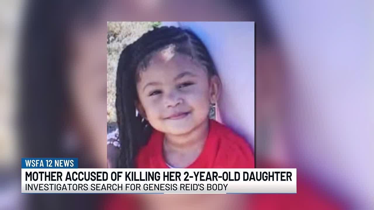 Alabama mother accused of killing 2-year-old daughter
