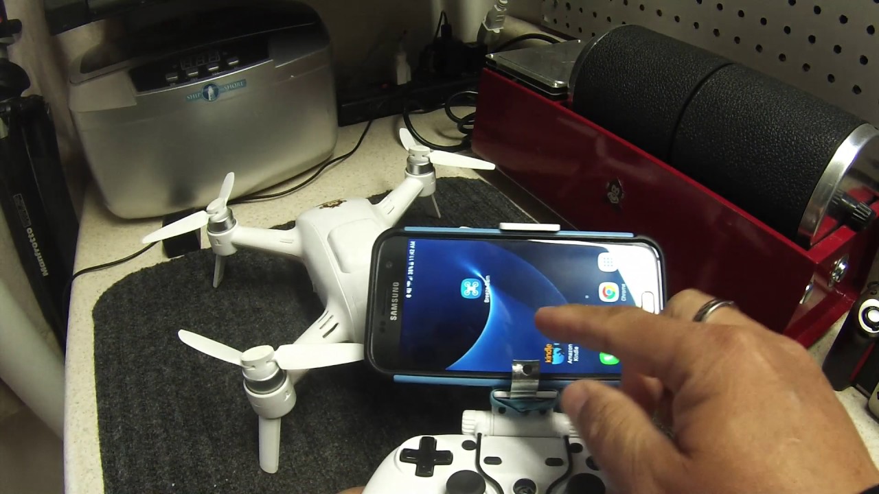 Yuneec Breeze Connect App and Controller via WiFi Bluetooth