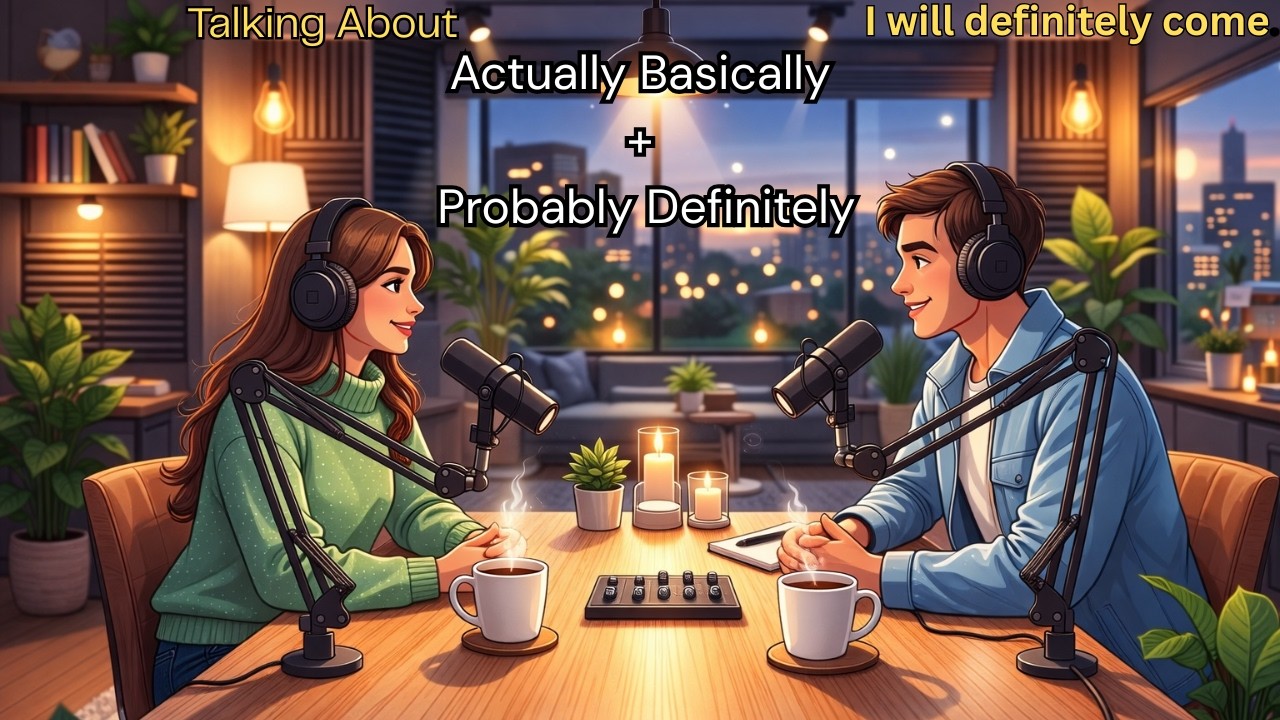 Learn How To Use Vocabulary Words | Actually, Basically, Probably & Definitely | Podcast