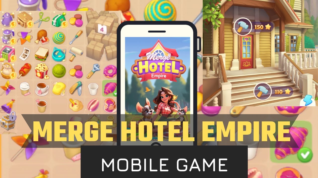 [GAMEPLAY] Merge Hotel Empire: Design | Mobile Game