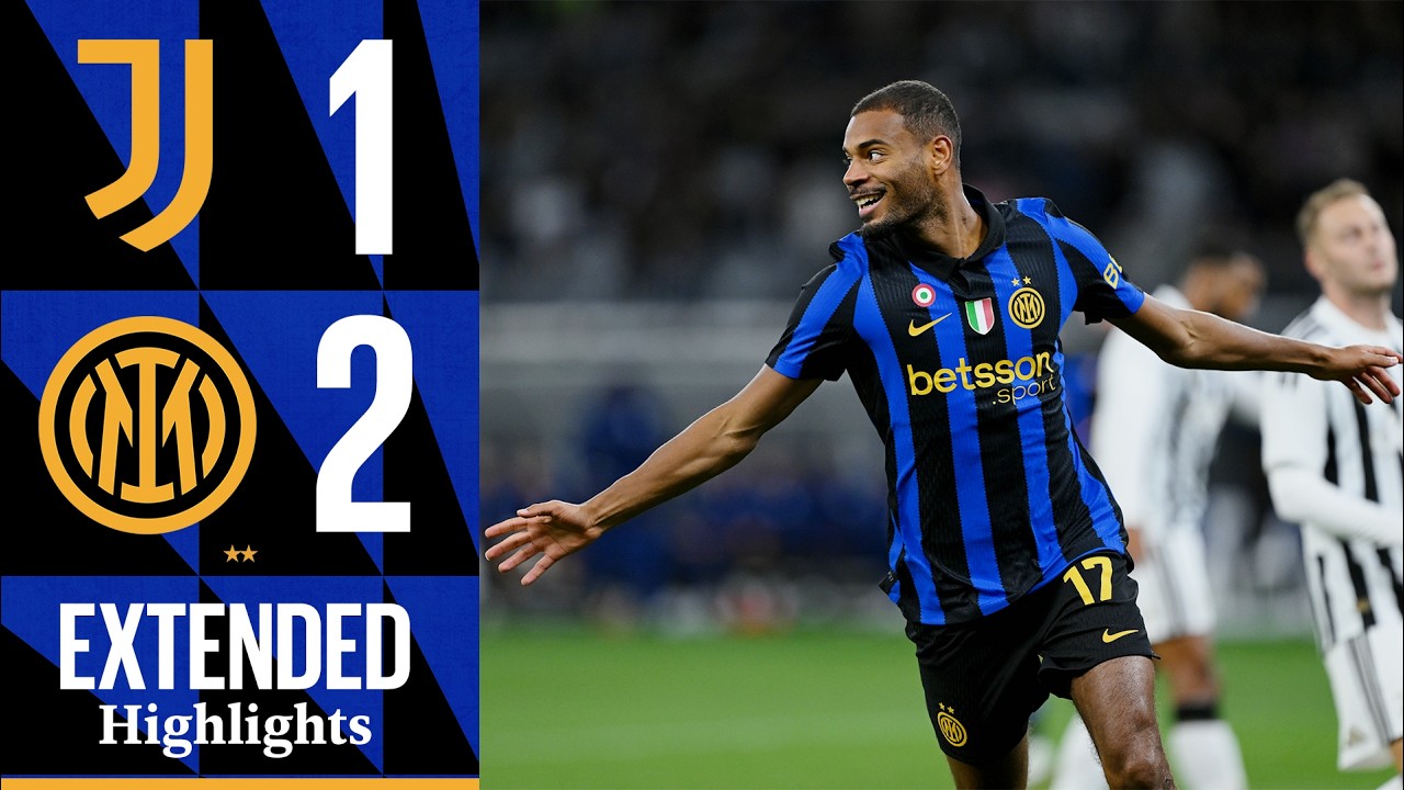 DIMARCO E DIOUF DECIDONO IL DERBY D'ITALIA A PERTH 😎 | JUVENTUS 1-2 INTER | EXTENDED HIGHLIGHTS 🖤💙