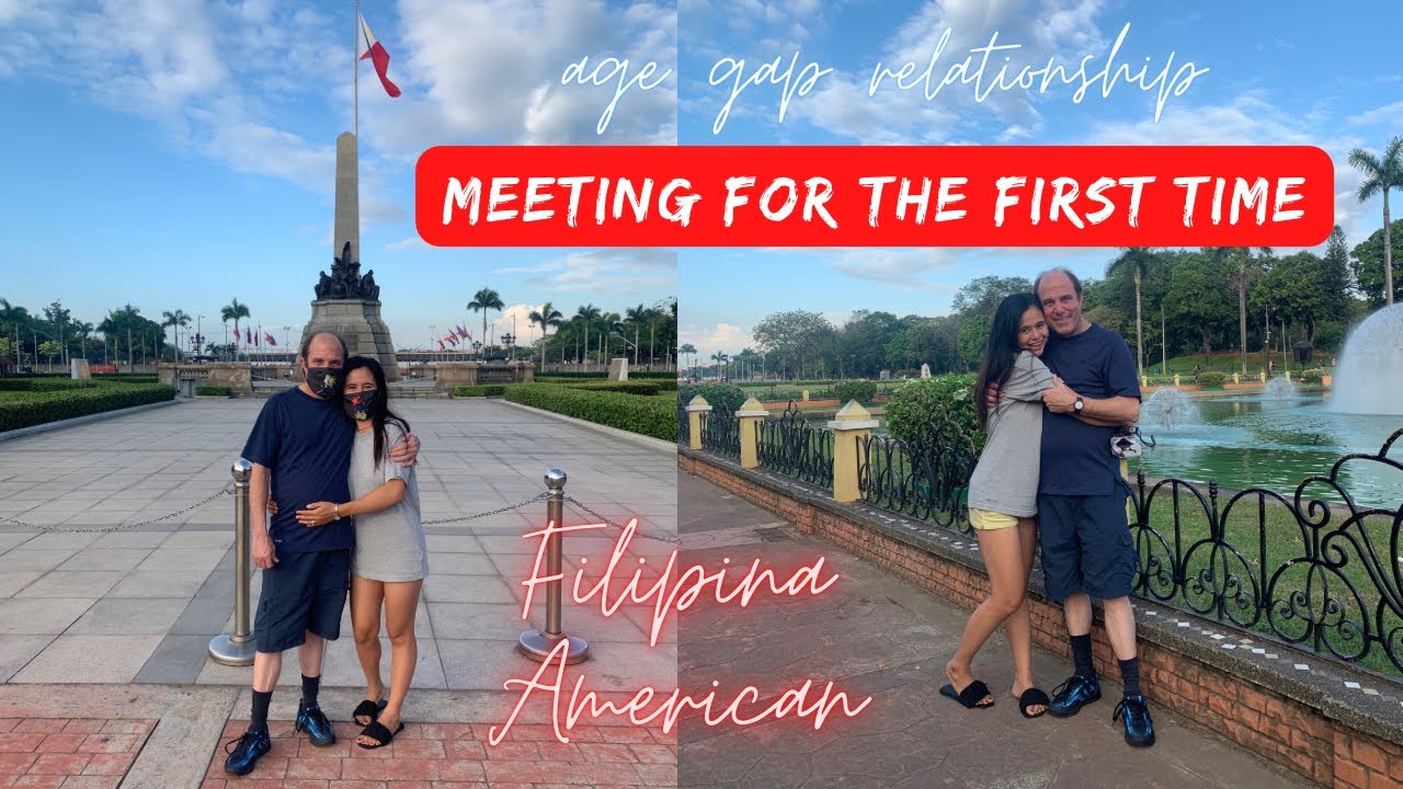 LONG DISTANCE RELATIONSHIP | MEETING FOR THE FIRST TIME | FILIPINA & AMERICAN | AGE GAP COUPLE