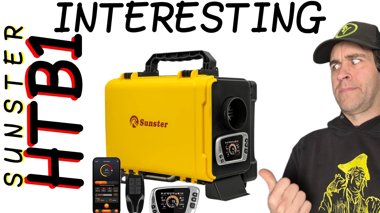 Sunster HTB1 Turbo - Вентиляционное отверстие рециркуляции разблокировано - Необычный обогреватель
