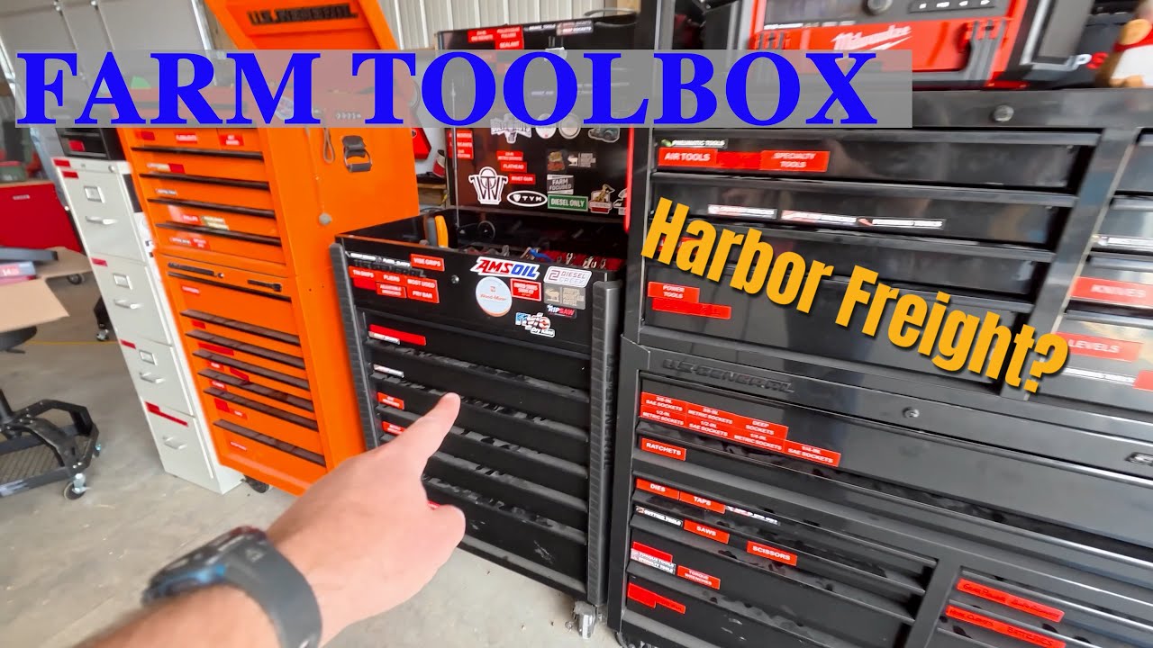 My Farm Runs on Harbor Freight&hellip; Toolbox Tour