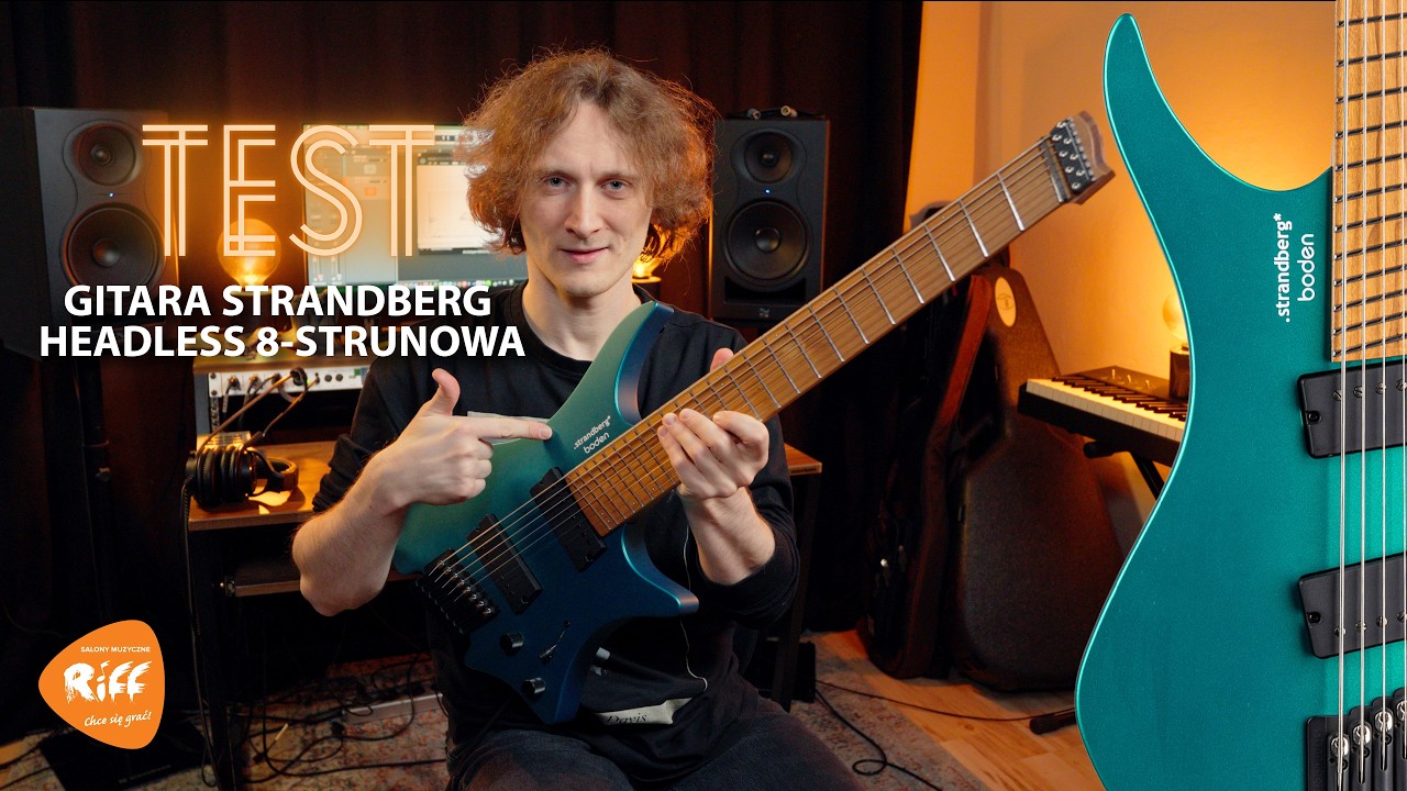 Testujemy 8-strunową gitarę STRANDBERG! | 🎵 Recenzja