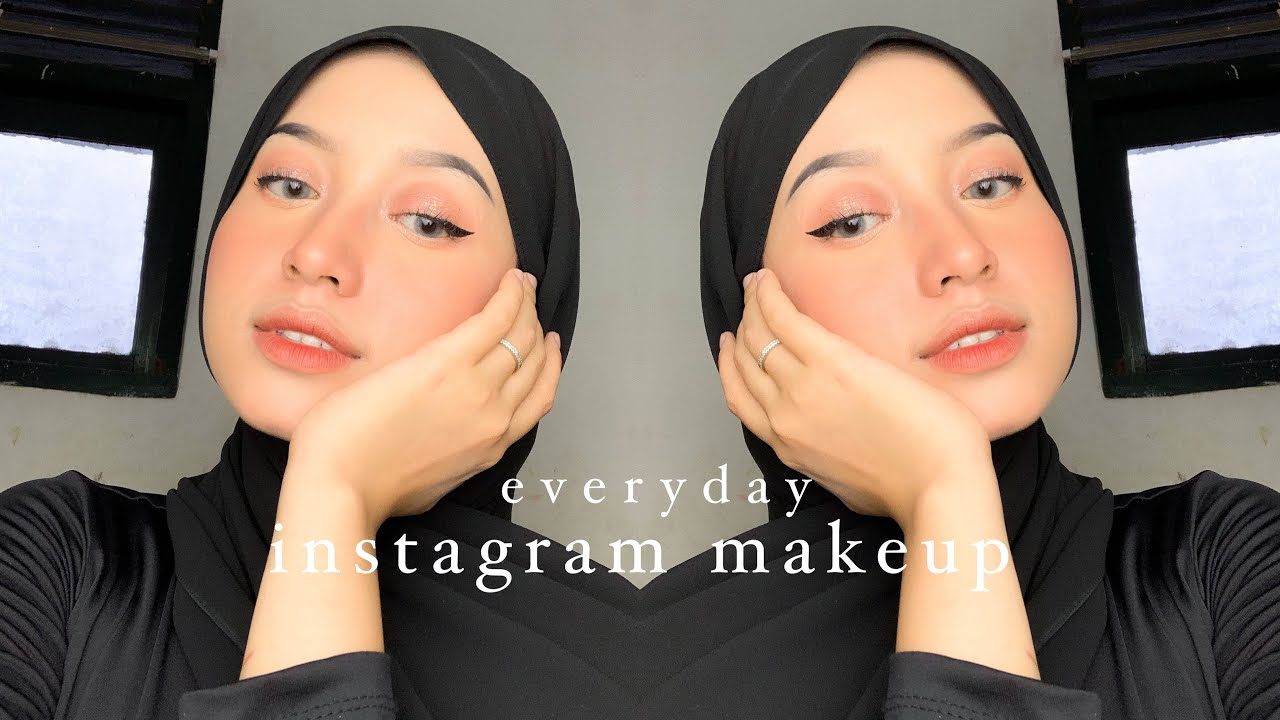 — my instagram makeup routine 🤍🕊