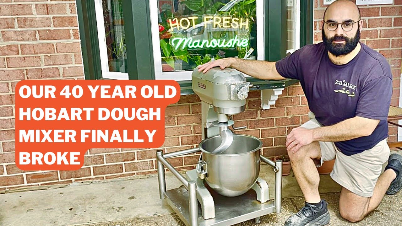 Our 40 Year Old Hobart Dough Mixer Finally Broke