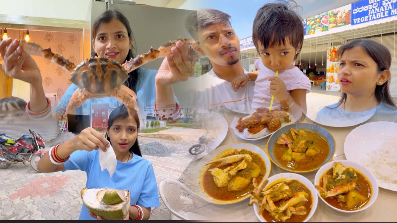 🦀 Spicy Crab Curry Feast for Family 🌶️ + Quick Glucose Monitoring with Agaro | Leekulifestyle