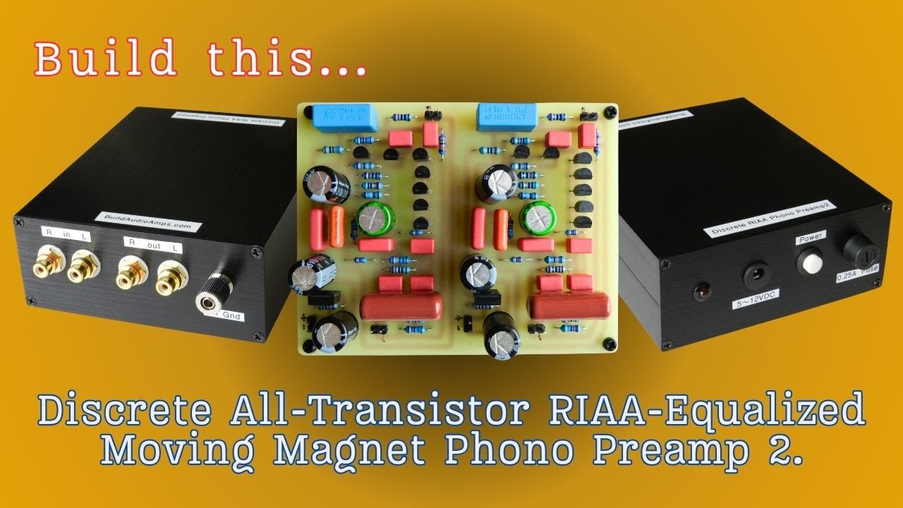 Discrete All-Transistor RIAA-Equalized MM Phono Preamplifier 2.
