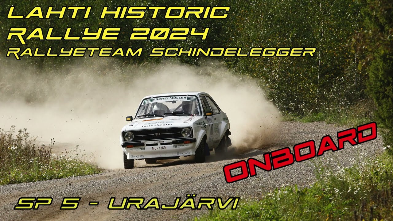 Urajärvi | LAHTI HISTORIC Rallye 2024 - SP 5 | ONBOARD | Rallyeteam Schindelegger