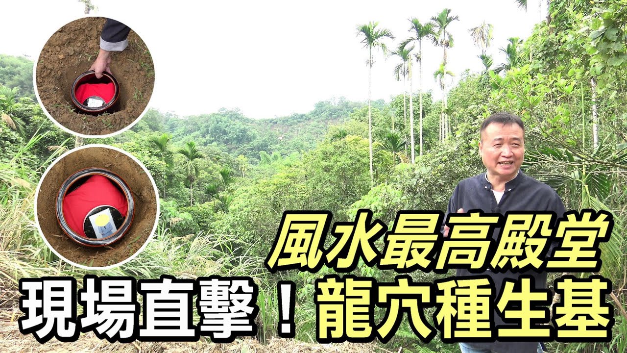 「龍穴種生基」什麼是龍穴？什麼是種生基？企業家發達的秘密，有錢人不說的發財撇步！種生基讓自己改命轉運，趕快來看龍穴真貌。