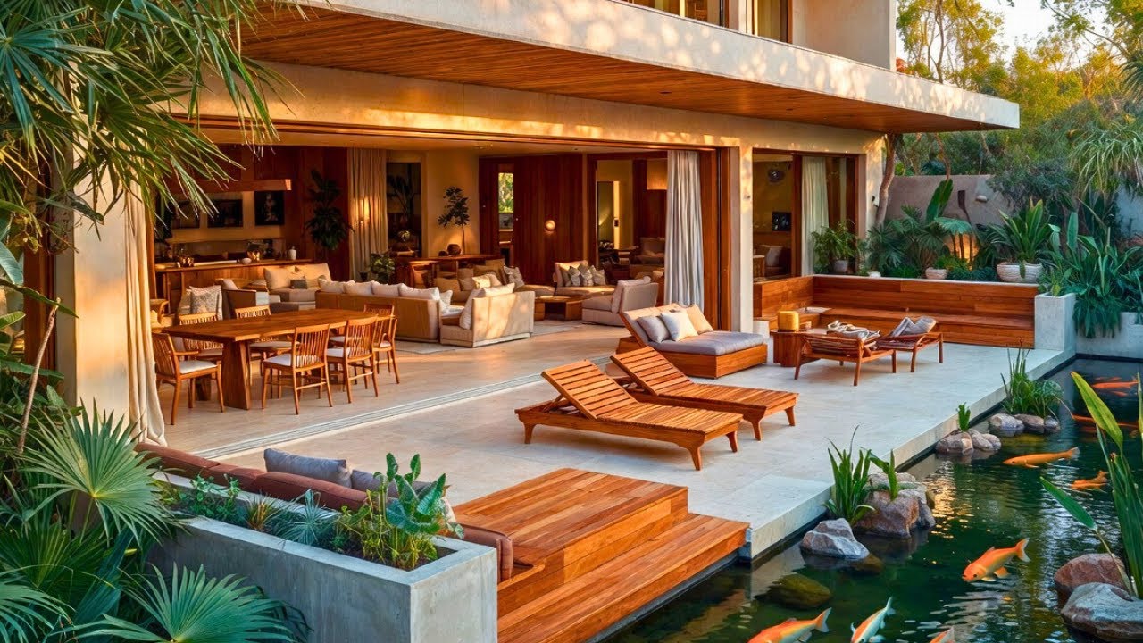 Inside a High Value Tropical Property Designed for Elegant Living Luxury Modern Tropical Home Tour