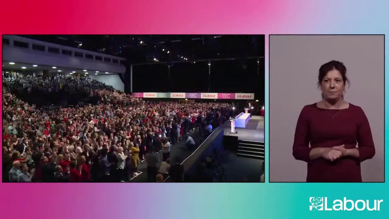 Keir Starmer Speaks at the Labour Conference 2021