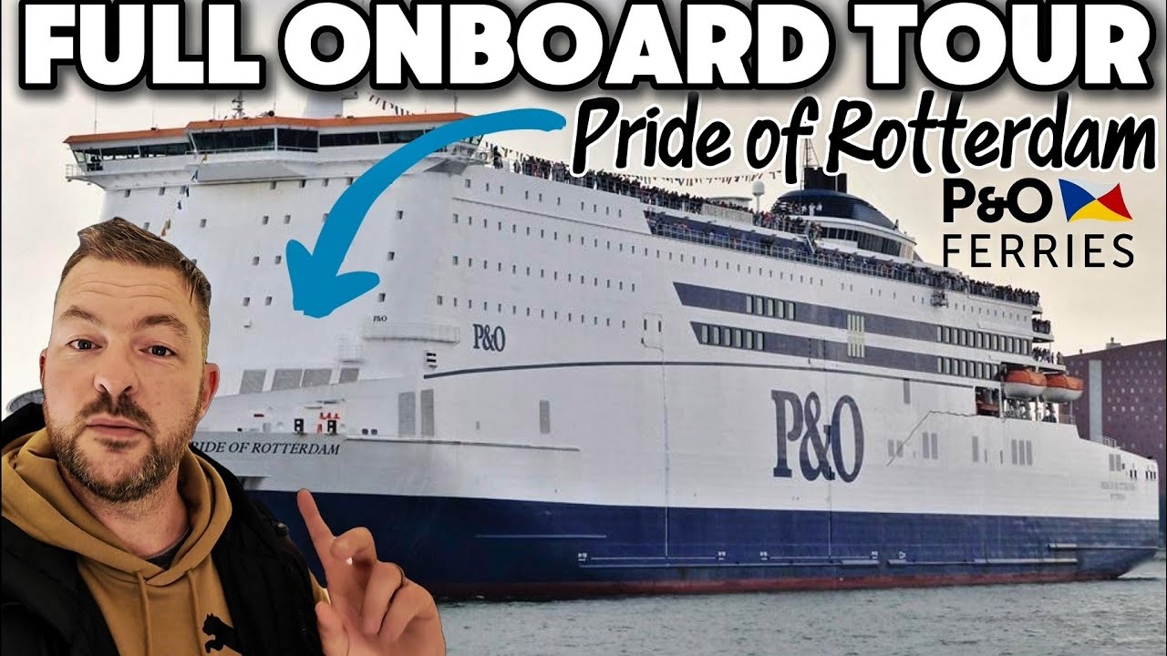 Pride Of Rotterdam P&O Ferries &mdash; ПОЛНЫЙ ТУР ПО КОРАБЛЮ &mdash; ВСЕ ТЕРРИТОРИИ &mdash; ПЛЮС ТУР ПО КАБИНЕ