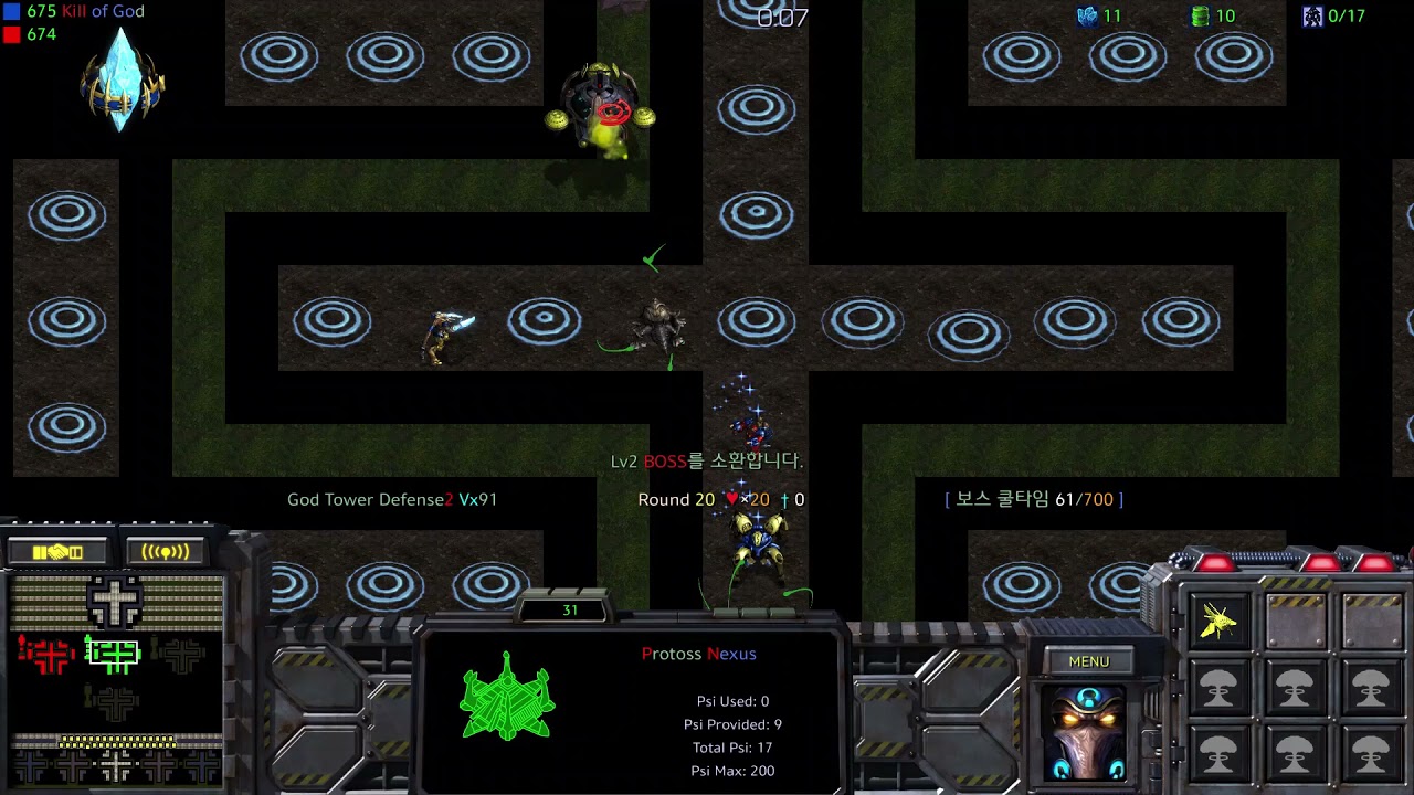 StarCraft Remastered God Tower Defense