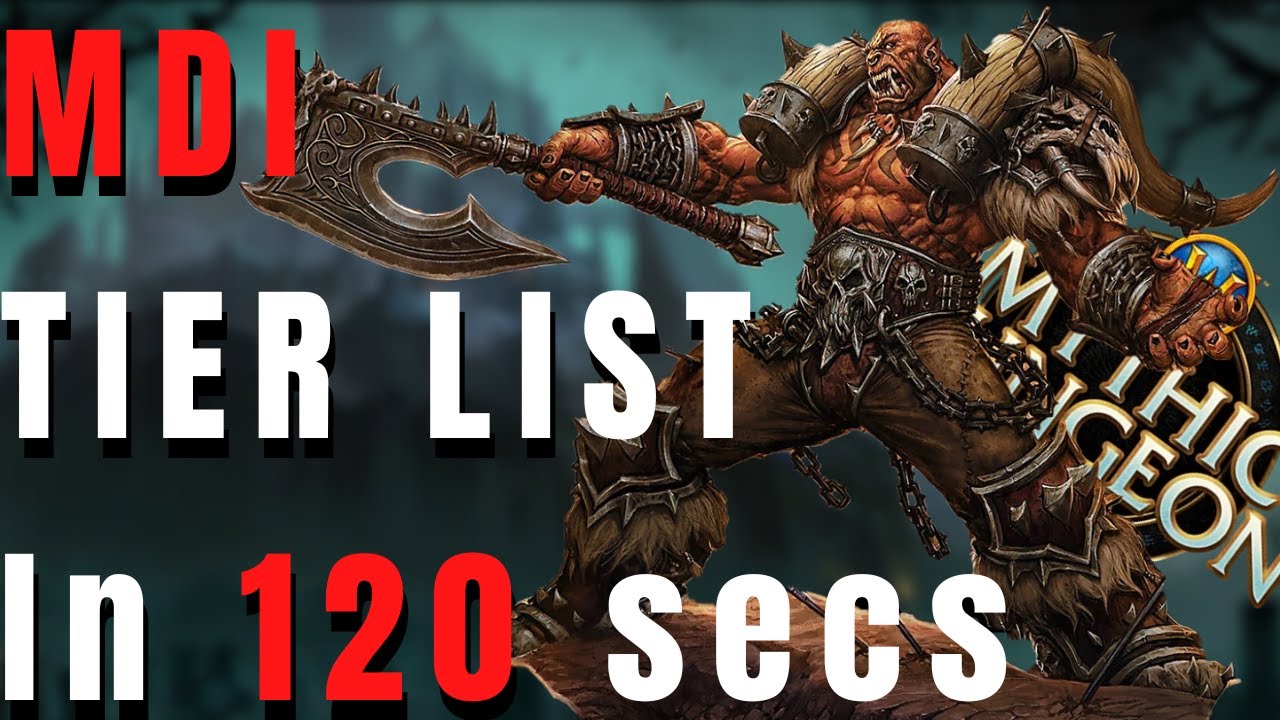 😃 MDI META TIER LIST - What's doggy doo? ☹️