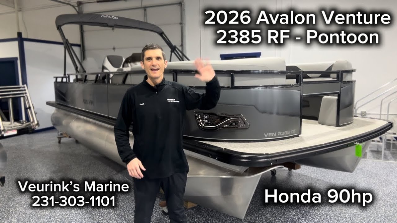 2026 Avalon Venture 2385 RF For Sale | Fishing | Pontoon | Boat Dealer | Grand Rapids, MI