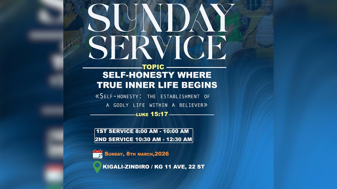 SELF-HONESTY WHERE TRUE INNER LIFE BEGINS With Ev. BEA  || SUNDAY 1st Service || 08|03|2026