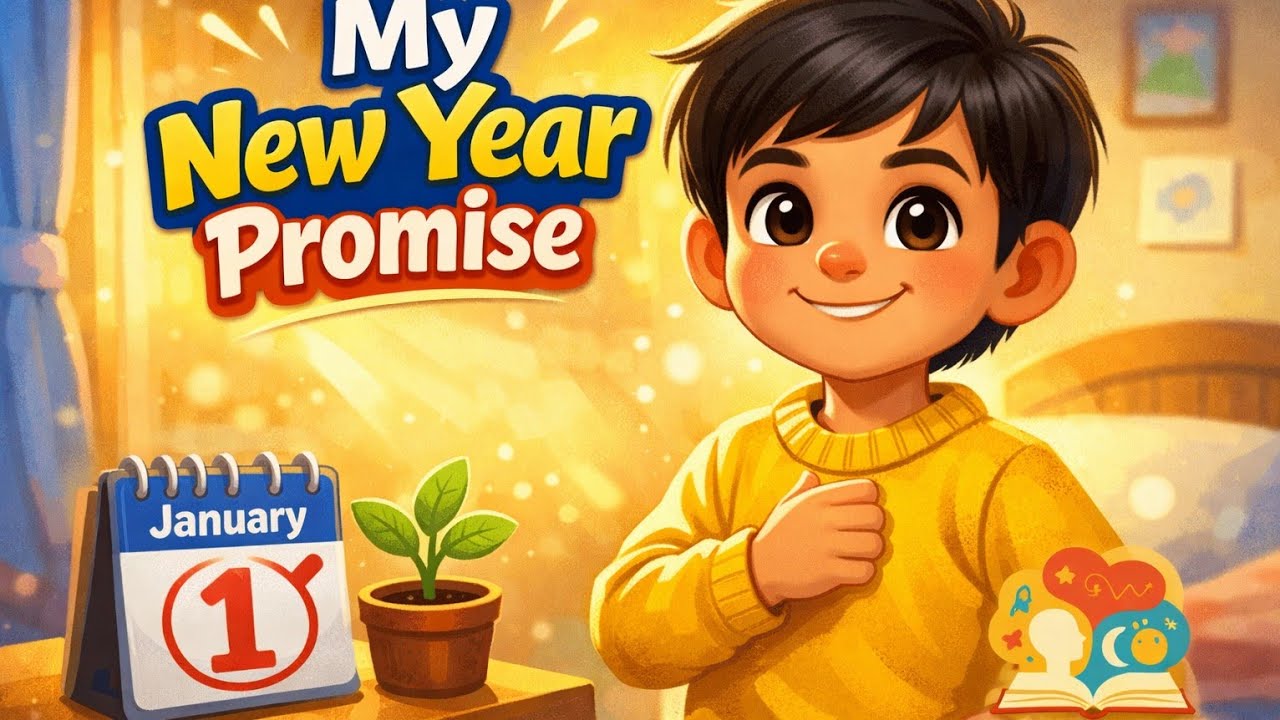 New Year Resolution for Kids | Keeping My New Year Promise