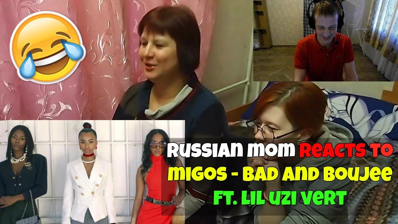RUSSIAN MOM REACTS to Migos - Bad and Boujee ft. Lil Uzi Vert REACTION (HILARIOUS)