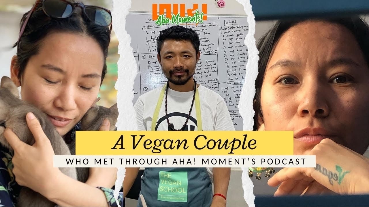A Vegan Couple Who Met Through the Aha! Moments Podcast #157