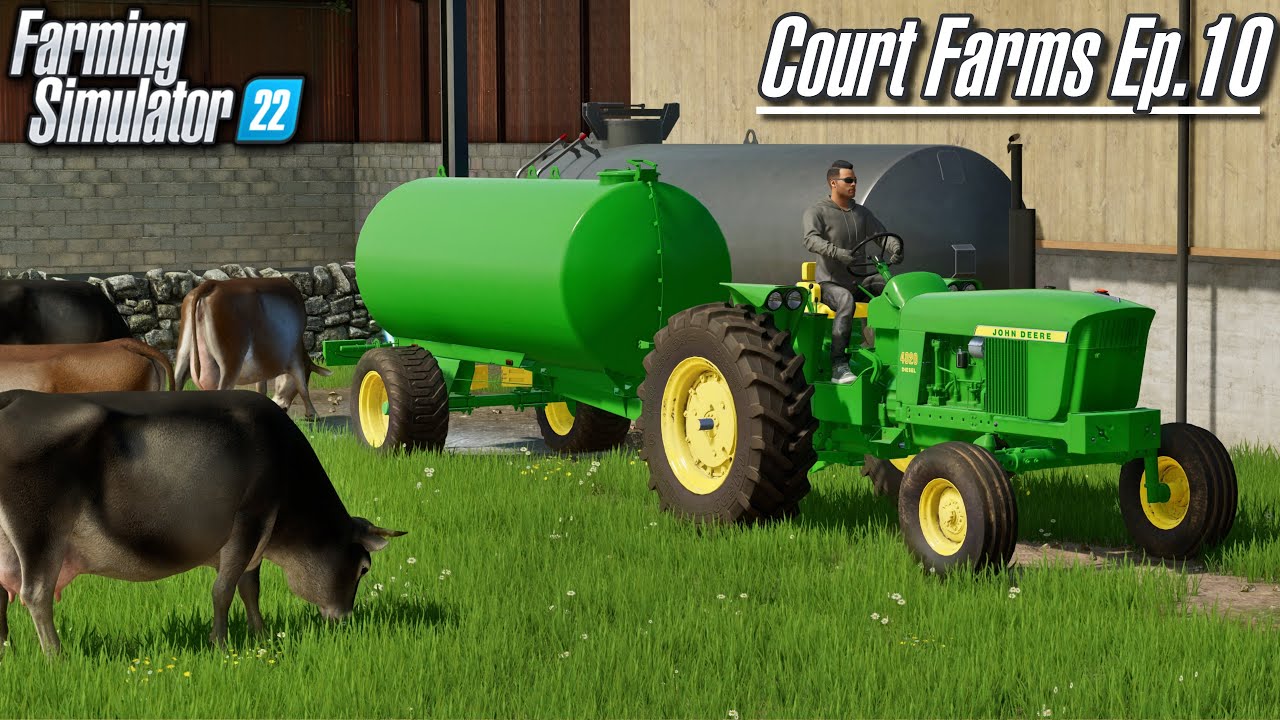 Court Farms Ep.10 - I Need More Than 10 Episodes! | Farming Simulator 22
