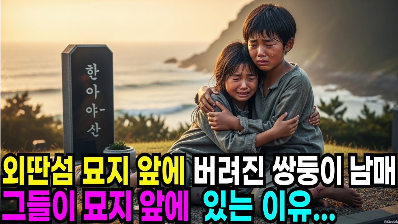 외딴섬 묘지 앞에 버려진 쌍둥이 남매 그들이 묘지 앞에 있는 이유#노후사연 #사연라디오 #오디오북 #인생사연
